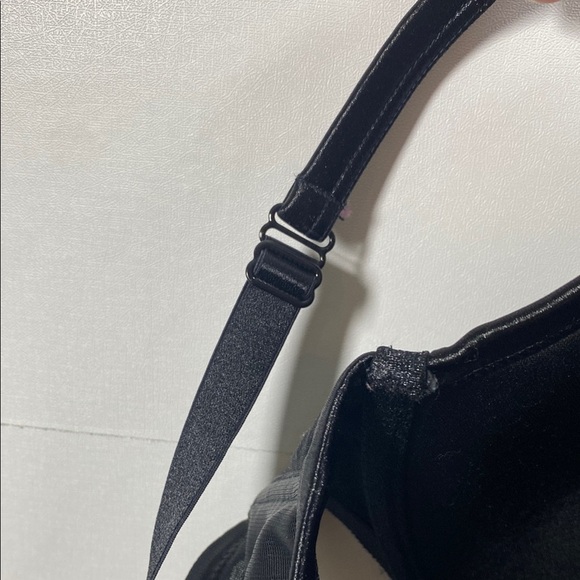 Cacique Black Full-Coverage Plunge Bra with Underwire Support - Picture 5 of 6